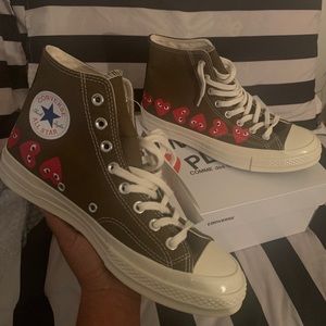 COMME des GARÇONS high top converse